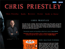 Tablet Screenshot of chrispriestleybooks.com